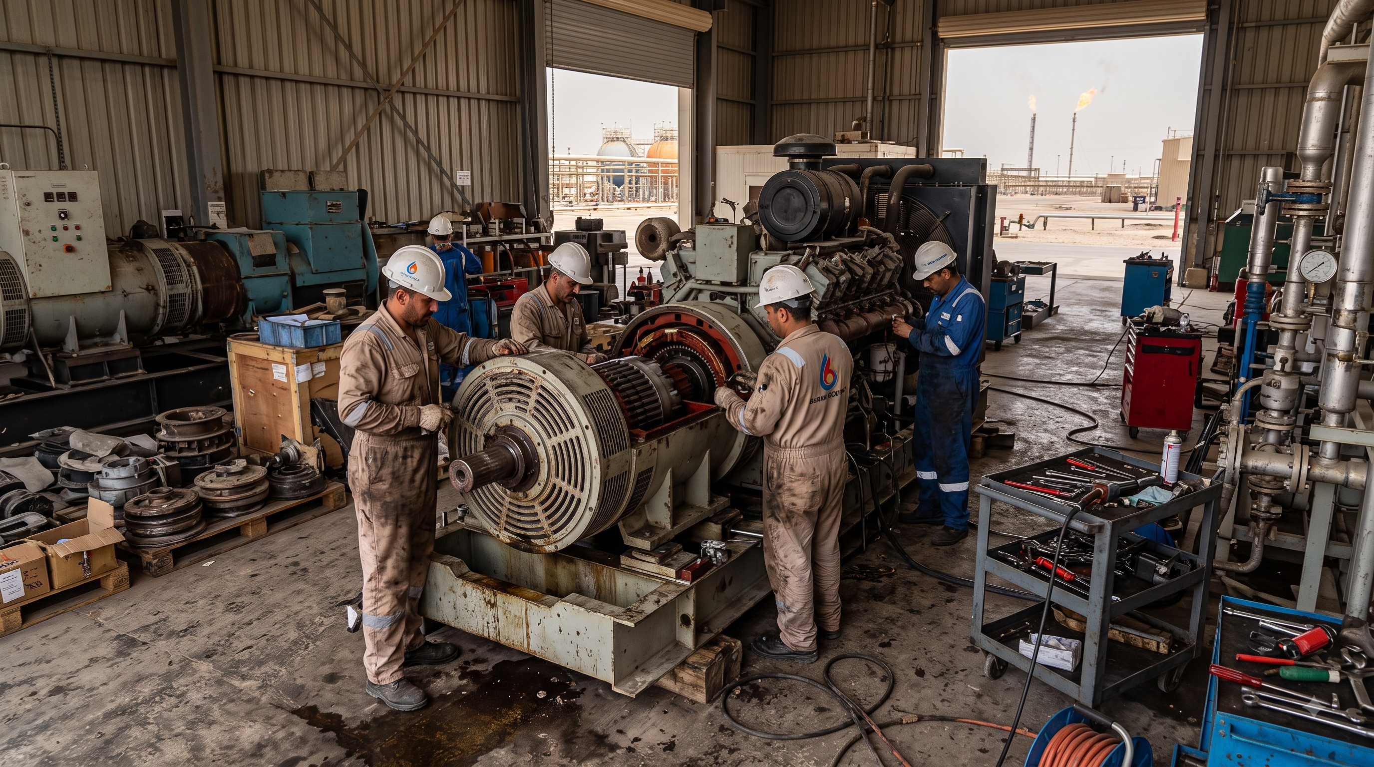 Generator Rehabilitation at Basrah Gas Company for BGC