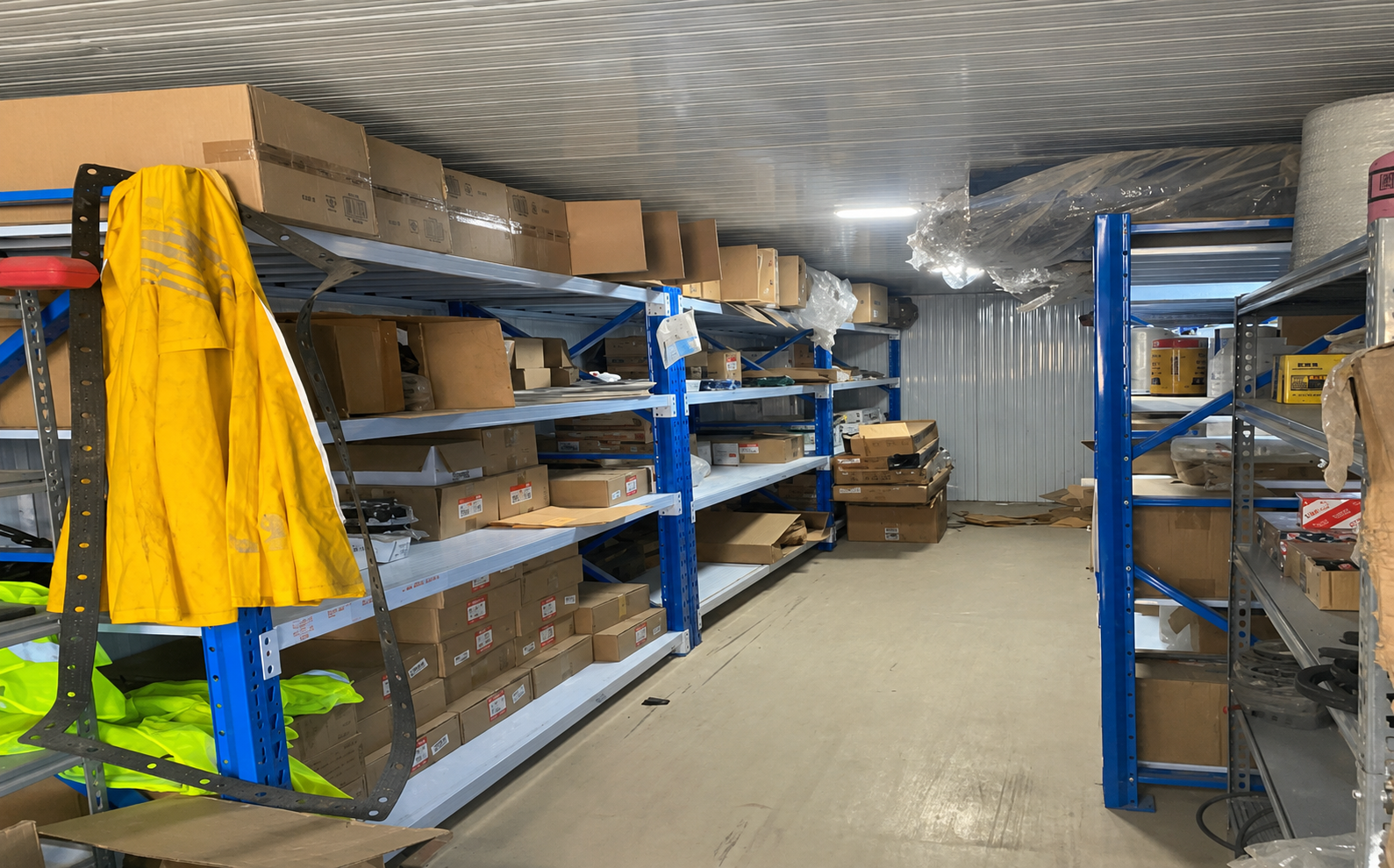 ASE warehouse storage